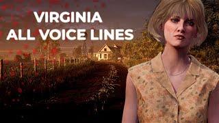 Texas Chain Saw Massacre Game - Virginia All Voice Lines