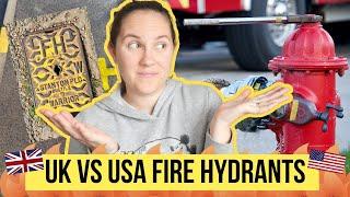 why do British and American FIRE HYDRANTS look so different? explained!