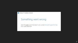 Windows 11 is failing to install for some using the Installation Assistant