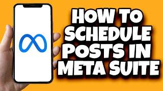 How To Schedule Post Using Meta Business Suite (Guided Tutorial)