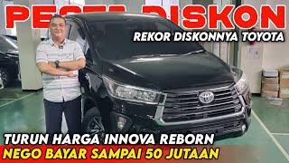 OBRAL MURAH TOYOTA KIJANG INNOVA REBORN DIESEL 2024 TURUN HARGA ‼️ MOBIL MURAH 50 JUTAAN