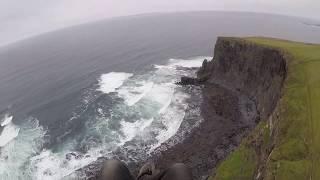 Paragliding from The Cliffs of Moher