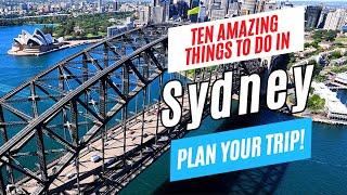 10 Top Things to Do in SYDNEY, Australia in 2024 | Ultimate Travel Guide & To-Do List