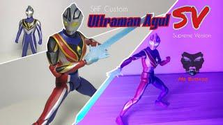 SHF Ultraman Agul Supreme Version (Custom build by Sofubi Ultraman Agul V2 and Bodykun)