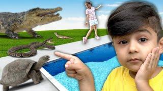 Zoo Animal Adventure for KIDS | Reptile for kids |Join Atrin and Soren as they Explore Reptile House