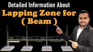 Live Class | Reinforcement Lapping Zone for Beam | Best Zone for lapping in Beam || By CivilGuruji