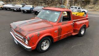 Test Drive 1967 Chevrolet C-10 Stepside SOLD $14,900 Maple Motors #945