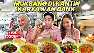 COBA MAKANAN DI KANTIN KARYAWAN BANK! KOK BEGINI!?