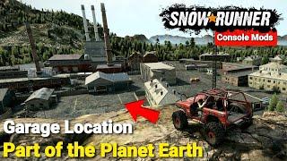 Garage Location Part of the Planet Earth In Snowrunner Update xbox one