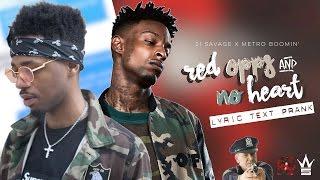 21 SAVAGE " RED OPPS & NO HEART " LYRIC TEXT PRANK ON POLICE OFFICER | GONE WRONG