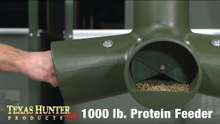 1,000 lb. capacity Protein Gravity Feeder by Texas Hunter Products