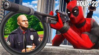 Deadpool Hitman For 24 Hours in GTA 5 RP..