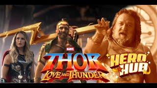 Thor Love and Thunder Post Credit Scenes   Hercules, Jane meets Heimdall