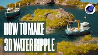 How to Make 3D Water Ripple