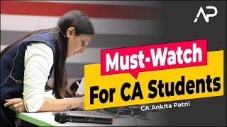 Long-Term Focus is the Key to Success! | CA Ankita Patni's Advice for Students