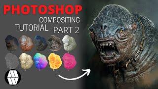 PHOTOSHOP Compositing - Tutorial Part2 - Full Tutorial