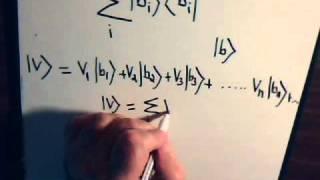 Topics In Quantum Mechanics Video #1: The Identity Operator