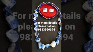 Glass beads necklaces set, Nepali jewellery set.