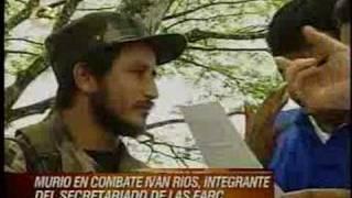 Cae Ivan Rios del secretariado de las Farc