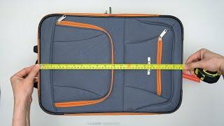 Rockland Fashion Softside Upright Luggage 2 Piece Set Unboxing