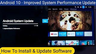 Xiaomi Mi TV System Update Installation | How to Install  & Update Software of Xiaomi Mi TV