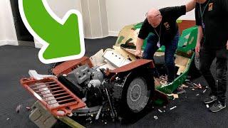 120,000-Piece LEGO Jeep Crashes on Camera