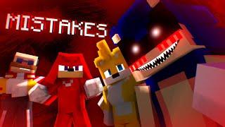 Sonic.exe Animation ''Mistakes'' - Minecraft Animated Music Video