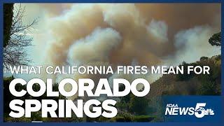 What the fire in Los Angeles County can tell us about fire risks here in Colorado Springs