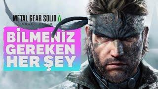 METAL GEAR SOLID DELTA SNAKE EATER  | TÜM OYNANIŞ DETAYLARI - ÖNCELEME