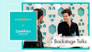 Eurovision 2021: Wiwibloggs backstage with Moroccanoil | Hair, gossip, and more!