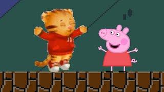 DANIEL TIGER TEAM UP WITH PEPPA PIG IN SURVIVAL MODE AND DESTROY OPPONENTS