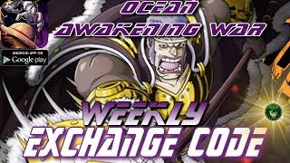 Ocean Awakening War New! Redeem Code  #1 Ocean Ultimate Battle Onepiece Idle RPG - android/ApK