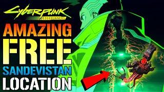Cyberpunk 2077: Amazing FREE Sandevistan Cyberware! Location After Update! Move Like David Martinez!