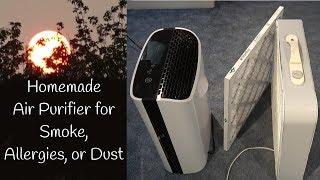 HEPA vs DIY Air Filter for Smoke, Dust, Pollen, Dander