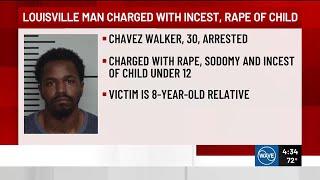 Bond set at $250,000 for Louisville man charged with incest, rape of child