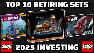 TOP 10 Retiring LEGO Sets you should Invest in for 2025! | How to make MONEY selling LEGO