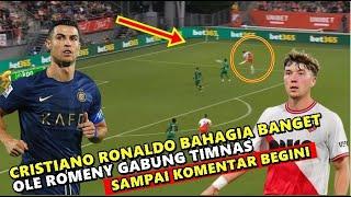 IKUT BANGGA !! Cristiano Ronaldo Bahagia Ole Romeny Gabung Timnas Indonesia, Sampai Komentar Ini??