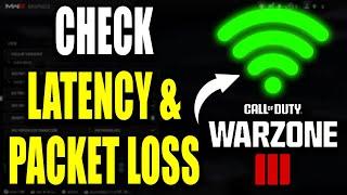 How to Check Latency & Packet Loss on COD Modern Warfare 3 / Warzone 3 - Easy Guide