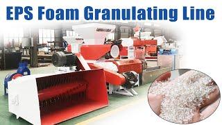 EPS Foam Granulating Line: Processing Waste EPS Foam Into Pellets