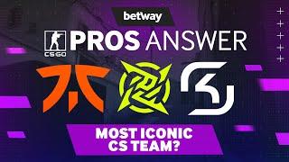 CS:GO Pros Answer: Who is the Most ICONIC Counter-Strike Roster?