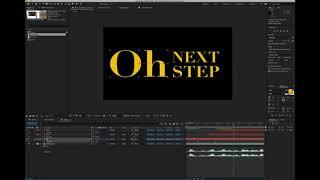 Simple Position Animation on Multiple Text Layers in After Effects