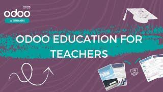 Odoo Education for teachers ‍