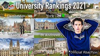 The OFFICIAL UK University Rankings 2021 (Reacting to Best & Worst Universities!)