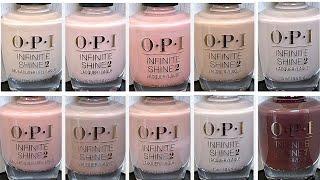OPI Infinite Shine | Palate Cleansing Neutrals [with awesome formulas!]