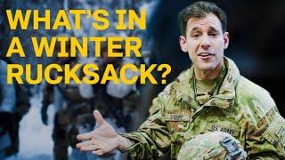 What's in a Winter RUCKSACK? | U.S. Army