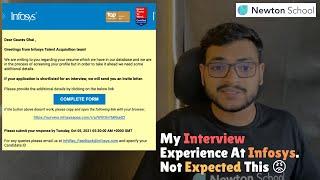 Watch This Before Applying At Infosys - My Interview Experience At Infosys | Not Expected This 