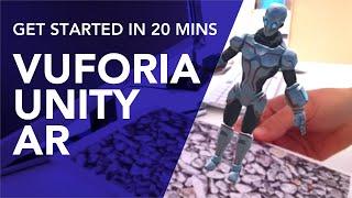 Vuforia Unity Android Tutorial, Your First AR App in 20 minutes