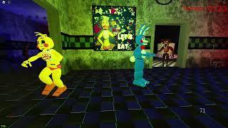 Five Nights At Freddy's Doom 2 roblox -  Golden Freddy night complete - just walking - gameplay solo