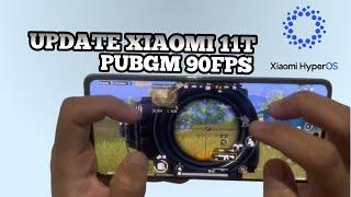 XIAOMI 11T PUBG MOBILE GAMING TEST 2024 | UPDATE XIAOMI HYPER OS