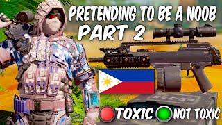 Pretending to be a noob Part 2 Lets See if Filipino are truly toxic in CODM